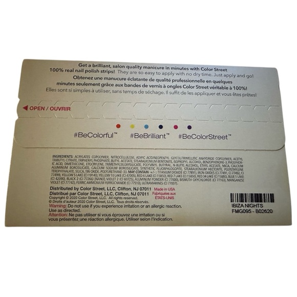 Color Street “Ibiza Nights” nail strips. - Picture 4 of 4